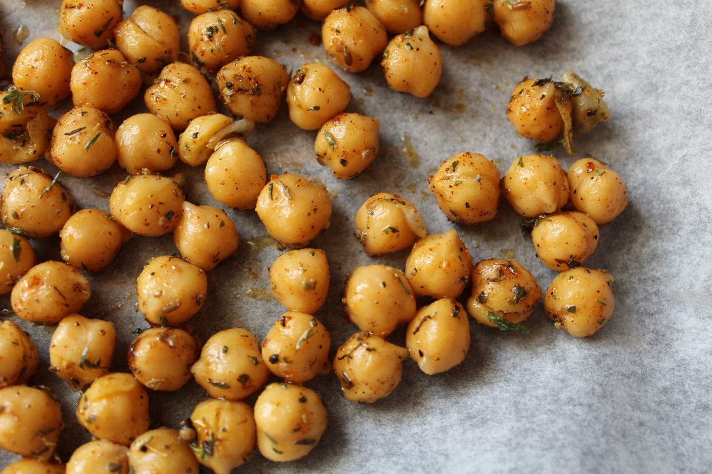 roasted chickpeas | sherese nicole